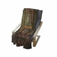 thumbnail image 4 of Fantasy Soft Flannel Fleece Throw Blanket, Decadence Grunge Ruin Brick Wall and a Giant Lizard on the Sofa Surreal Art, Cozy Plush for Indoor and Outdoor Use, 70" x 90", Vermilion Umber, by Ambesonne, 4 of 6