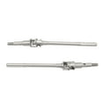 thumbnail image 1 of 2PCS RC Car Front Axle Drive Shaft Set Stainless Steel RC Front CVD Drive Shaft Upgrades Parts for FMS 1/10 Remote Control Car Silver, 1 of 6