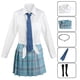 thumbnail image 4 of Cosplay Anime My Dress Up Darling Marin Kitagawa JK uniforme camisa falda trajes traje de Carnaval de Halloween Disfraces de Cosplay, 4 of 4