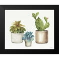 thumbnail image 2 of Audit, Lisa 14x12 Black Modern Framed Museum Art Print Titled - Mixed Greens XLVI, 2 of 5