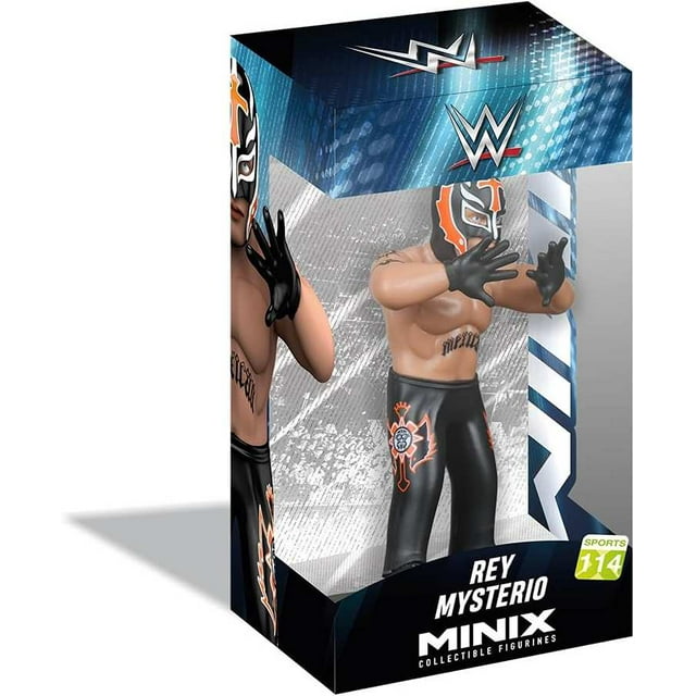 Minix Sports WWE Wrestling Rey Mysterio 4.75 Inch Collectible Vinyl Figure #114