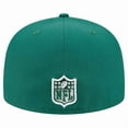 thumbnail image 4 of Men's New Era Green New York Jets Tri-Hit 59FIFTY Fitted Hat, 4 of 5