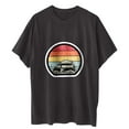 thumbnail image 6 of IROINNID Womens Short Sleeve Summer Beach Printed Casual Top Pullover T-shirt, 6 of 7