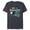 Navy Heather, variant on Stitch Family Shine Bro of the B-Day Boy Birthday - Short Sleeve Blended T-Shirt for Adults - Customized-Denim Snow Heather