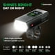 thumbnail image 2 of Juego de luces para bicicleta NAGEVSEM con timbre de bicicleta recargable USB-C, 2 of 9