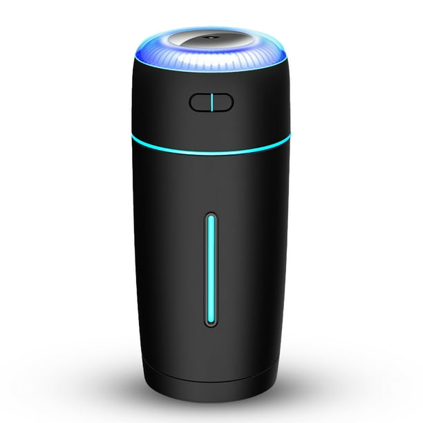 Bearachild Humidificador USB, escritorio ajustable, mesita de noche, difusor de aire, dormitorio infantil, ambientador de niebla, viaje, cuidado Personal Accesorios para electrodomésticos Negro Bearachild HA059977-02B