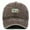 Brown, variant on Genesis Oil Painting Sticker Washed Baseball Cap Fashion Retro Edgy Adjustable Unisex Hat for Men and Women