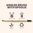 thumbnail image 4 of Mars Artist'S Arsenal Professional Angled Brush With Spoolie (6 Gm) - Golden, 4 of 4