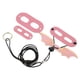 thumbnail image 1 of Correa de lagarto ajustable, arnés de dragón barbudo, suave para reptiles, animales pequeños, mascotas, color rosa, 1 of 12