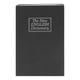thumbnail image 2 of Caja fuerte de simulación de libro, caja fuerte portátil para guardar dinero con llave de bloqueo para regalo de cumpleaños, color negro, 2 of 14