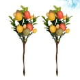 thumbnail image 6 of Oraceous Colorful Easter Egg Picks with Realistic Greenery Artificial Easter Flowers with Eucalyptus Leaves for Easter Tree Home Vase Arrangement, 6 of 10