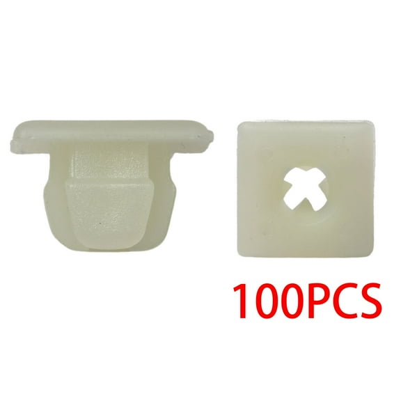 Bumper License Plate Nylon Nut 100pc for 2007-2011 GMC Canyon 3907444 US