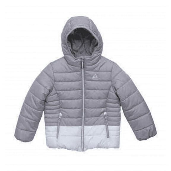 Gerry , Girls Jewel Quilted Puffer Jacket,Alloy,Size (5-6)