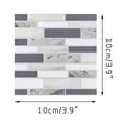 thumbnail image 3 of shyuyusa 1Set Of 10pc Home Decor Living Room Tile Set Strong Sticker Kitchen Wall Sticker Square Wall Stickers for Kitchen Bathroom Furniture Living-Room Wall Decor,Best when adhered to tiles, 3 of 5