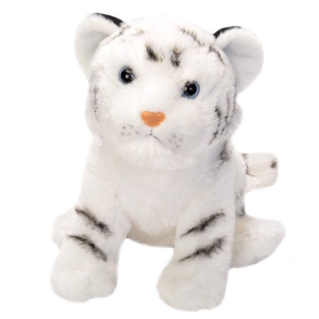 Wild Republic White Tiger Plush Stuffed Animal Plush Toy Gifts for Kids Cuddlekins 8 Inches