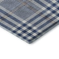thumbnail image 3 of Addison Rugs Mayfield Premium Machine Washable Transitional Plaid Navy Rectangle Rug, 5' x 7'6", 3 of 6
