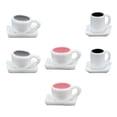 thumbnail image 2 of Taza de café en miniatura para casa de muñecas, platillo para casa de muñecas, accesorios de decoración de jardín, 2 of 9