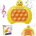thumbnail image 4 of Juguetes Pop Electronico Juguete Antiestres Quick Push Game Divertido Fast Push Educativo Con Sonido De Color Pequeño pato amarillo, 4 of 4