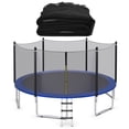 thumbnail image 1 of Patiojoy 15FT Enclosure Net Trampoline Replacement Safety Net with Zipper & Buckle, 1 of 6