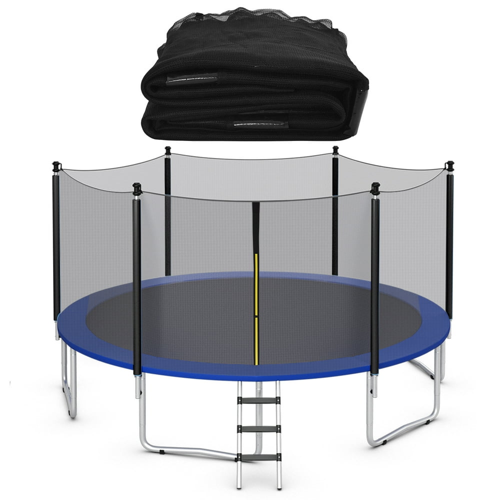Topbuy 15 FT Enclosure Net Trampoline Replacement Safety Net with
