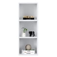 thumbnail image 2 of Librero organizador MORU NOVA Blanco librero minimalista estante modular Mueble organizador multiusos, 2 of 9
