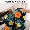 thumbnail image 5 of Pioneer Flower Floral Print Pattern Bathroom Rugs Mat, Non Slip Microfiber Bathroom Rug with Rubber Backing, Soft Mats for Bathroom Floor Tub Shower, 17"x47", 5 of 5