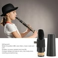 thumbnail image 3 of Clarinet Reed, Lightweight Easy Clean ABS Metal Cork Clarinet Mouthpiece Kit  for Clarinet Performance, 3 of 7