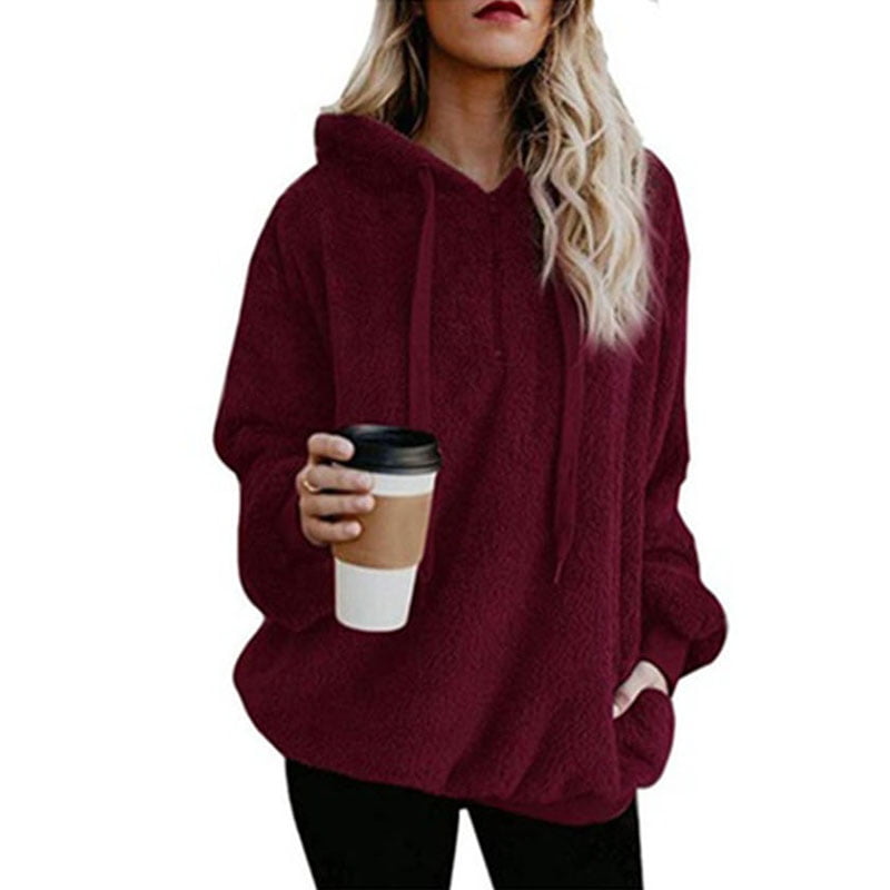 4xl sherpa pullover