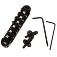 thumbnail image 1 of Puente de silla de montar con llave de espárragos para guitarra Negro Yuyangstore SILLA DE RODILLO DE LATÓN, 1 of 7