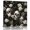 White Black, variant on Wall Art Prints, Halloween Framed Canvas Prints for Bedroom Living Room Bathroom Office, Horror Skull Retro Red Pink Rose Floral Gallery Wrap Wall Art Poster for Gifts Home Decor 12"x12"