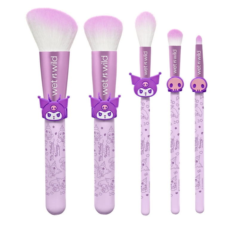 Wet n Wild x My Melody & Kuromi, Anniversary 5-Piece Makeup Brush