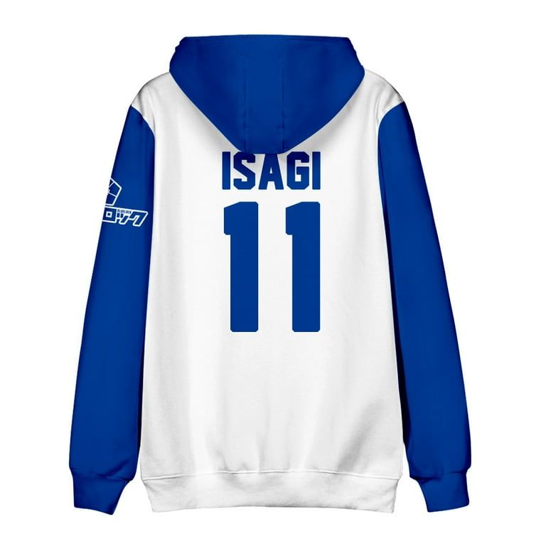 【最終値下げ】vaultroom ISAGI HOODIE XLサイズ Blue Lock Yoichi Isagi Unisex Hoodie Anime Manga anime,japanese