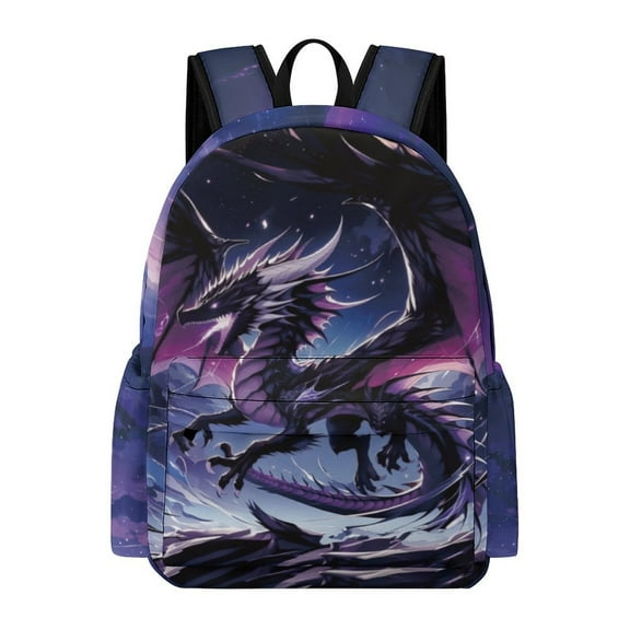 Dragon Backpack for Men Women Teenager 17 inch School Backpack Lightweight Breathable Travel Backpacks
