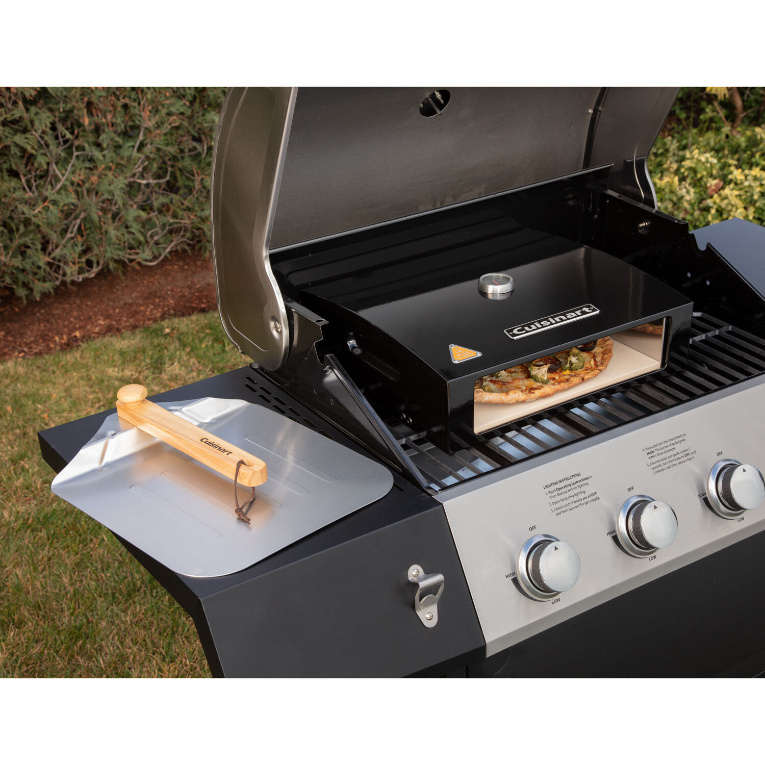 Cuisinart Grill Top Pizza Oven Kit - image 5 of 9