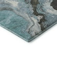 thumbnail image 3 of Addison Rugs Mayfield Premium Machine Washable Transitional Abstract Teal Rectangle Rug, 10' x 14', 3 of 7