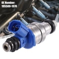 thumbnail image 2 of Unique Bargains 4pcs Replacement 195500-1970 Fuel Injector for Mazda MX-6 2.2L I4 1990-1992, 2 of 8