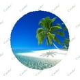 thumbnail image 2 of Nature Tropical Print Spare Tire Cover Waterproof Tire Wheel Protector for Car Truck SUV Camper Trailer Rv 14"-17", 2 of 4