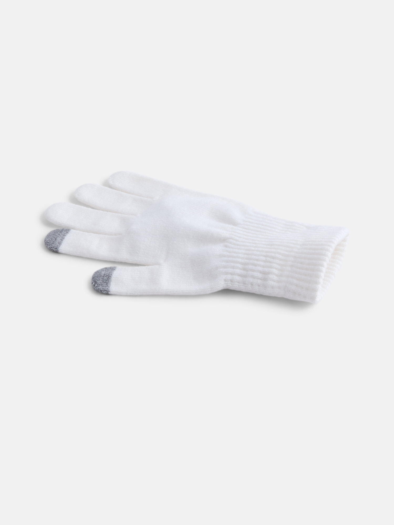 Scenario Women's Tech Touch Knit Gloves, Winter White