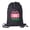 Black-Pink Egg, variant on Personalized Easter Basket Bags, Cotton Drawstring Backpacks Custom Easter Bags - Zig Zag Egg