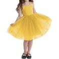thumbnail image 2 of Mercatoo Toddler Baby Girls Tutu Dress Sleeveless Tulle Su𝐧dress Soft 𝐅lu𝐟fy Princess Dresses for Vacation P𝐚rty, 2 of 9
