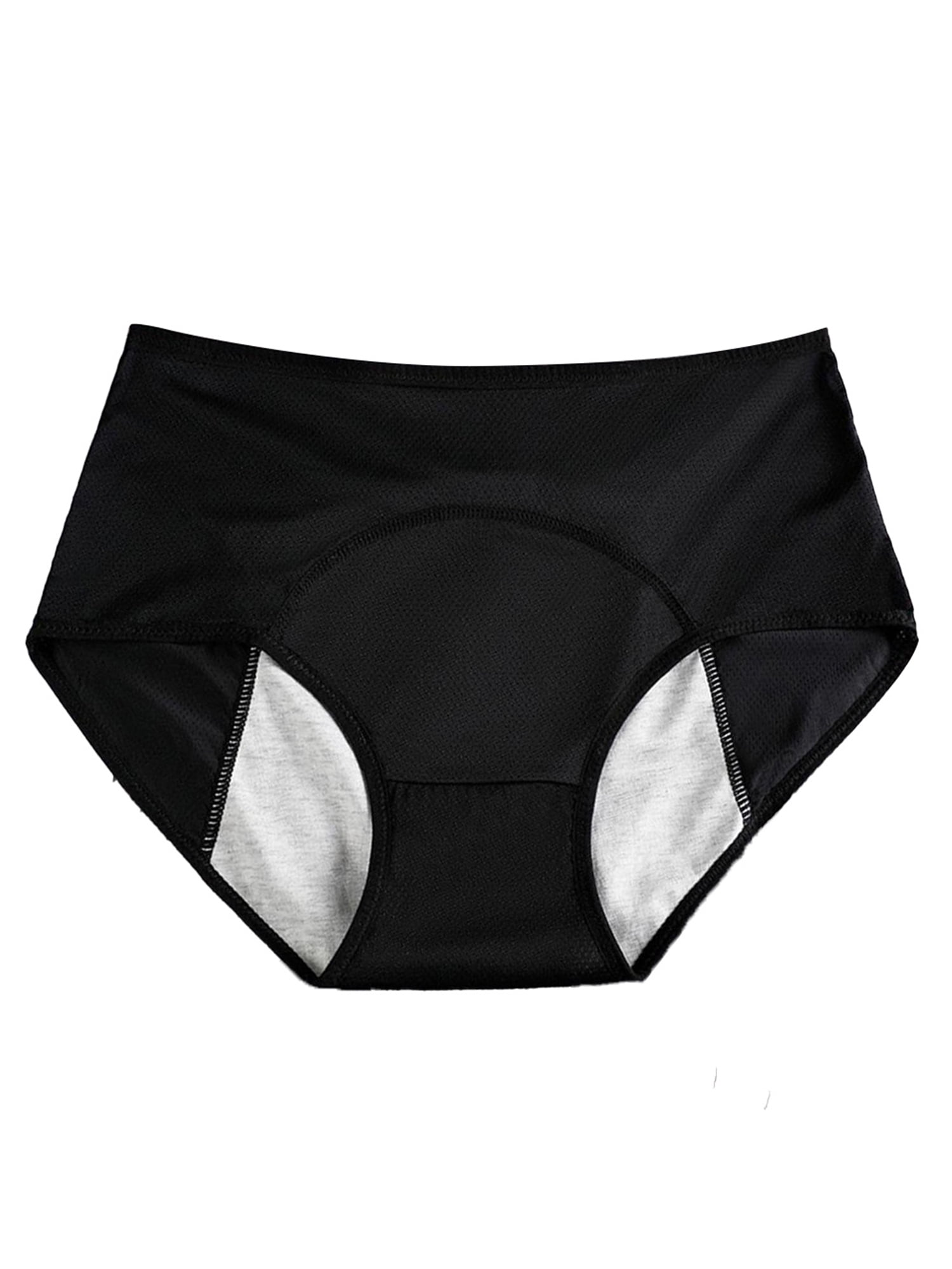 Plus Size Womens Ladies Leakproof Period Knickers Girls Panties Menstrual Underwear Pants