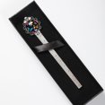 thumbnail image 4 of Butterflies Bookmarks: a Vintage Silver Lace-Edged Bookmark, a Gift for Readers and Book Lovers, 4 of 5