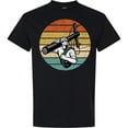 thumbnail image 3 of Inktastic Lineman Retro Line Worker T-Shirt, 3 of 5
