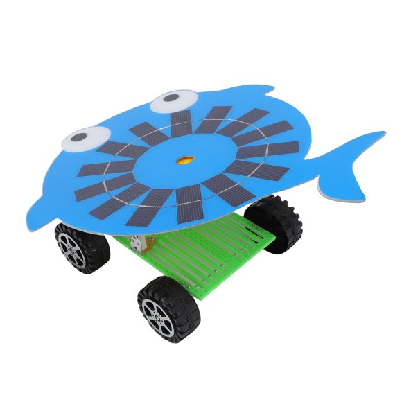 Solar Powered Mini Car, Monocrystalline Silicon Solar Car 5W for Science Experiment