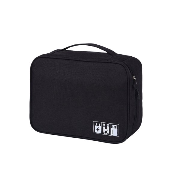 Yuarrent Bolsa organizadora de cables, bolsa de almacenamiento electrónico, organizador de dispositivos, cargador, cables, funda para auriculares, bolsa Type3 NO3 Yuarrent HA1344-01B