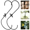 thumbnail image 5 of FRCOLOR Worgeous 2Pcs Durable S Shaped Plant Extension Hooks for Hanging Garden Outdoor, 5 of 10