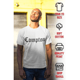 thumbnail image 2 of ShirtBANC Compton Mens City Of California Shirt Cali True West Side Design Tee, 2 of 5