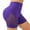 Purple, variant on Clearance! Lisingtool Women's Fitness Yoga Shorts High Waist Soft Spandex Riding Shorts Women's Dance Volleyball Hip Shorts Purple on Clearance