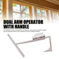thumbnail image 3 of Kit De Actualización De Manivela De Ventana Abatible De Brazo Doble Derecho Para Operador, Adecuado Para Operador De Ventana Abatible De Doble Brazo Maxim 50.00, 3 of 7