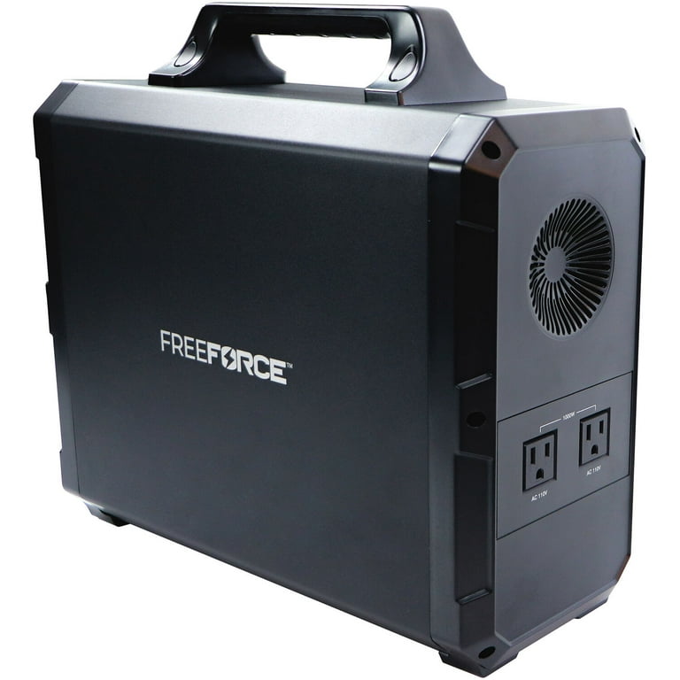 FreeForce Ultralite 1800 Portable Power Station | 1800Wh Rechargeable  Lithium Battery Power Bank | Mobile Power Supply for Charging Car, Phone,  Laptop | For Camping, Tailgating, CPAP | Akkus und PowerBanks